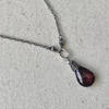 Nested Garnet O Pendant