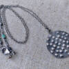 thai silver medallion pendant