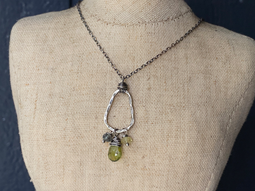 summertime fringe necklace