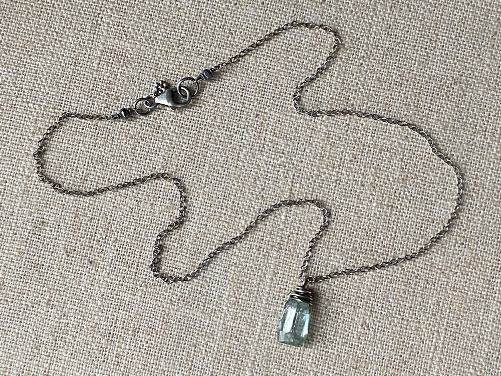 Nested Aquamarine Pendant - Image 2