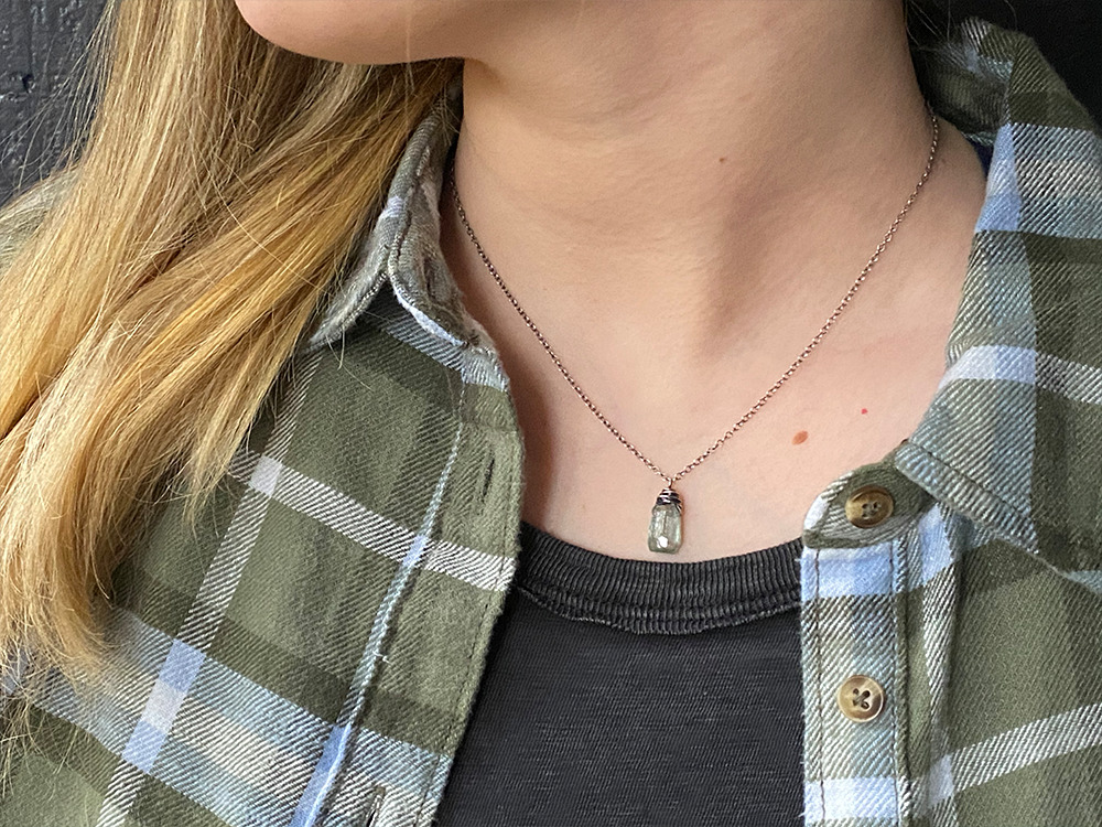 Nested Aquamarine Pendant - Image 3