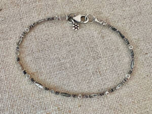 slender Thai silver bracelet