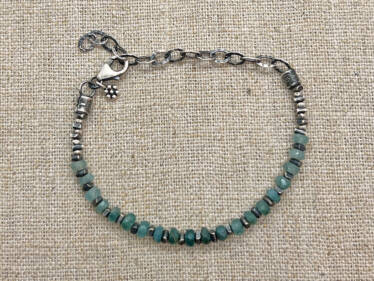 grandidierite ombre bracelet