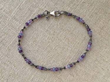 lilac blossoms bracelet