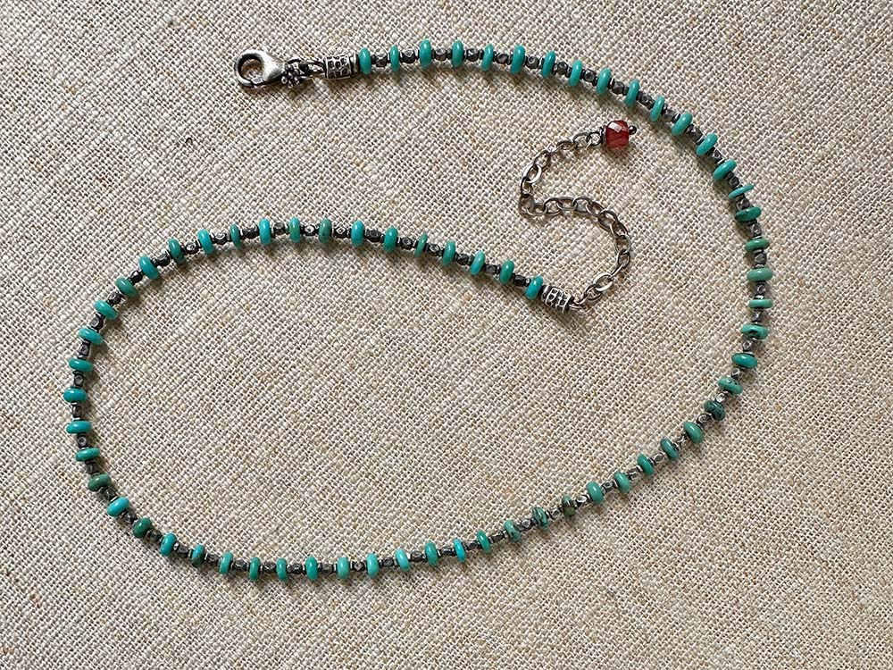 Turquoise Gemstone Layering Necklace