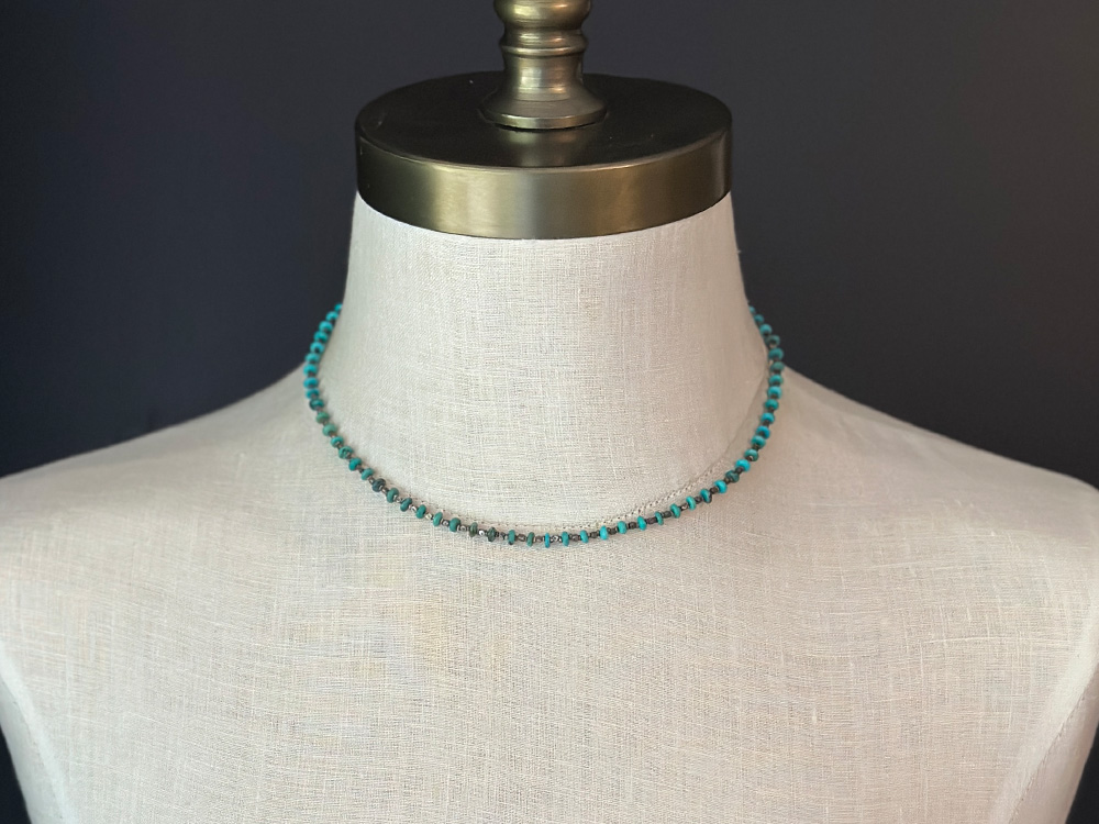 Turquoise Gemstone Layering Necklace