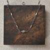 Thai Silver Choker Necklace Earrings