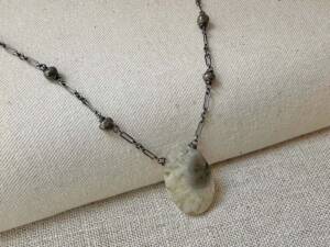 Solar Quartz Pendant Necklace