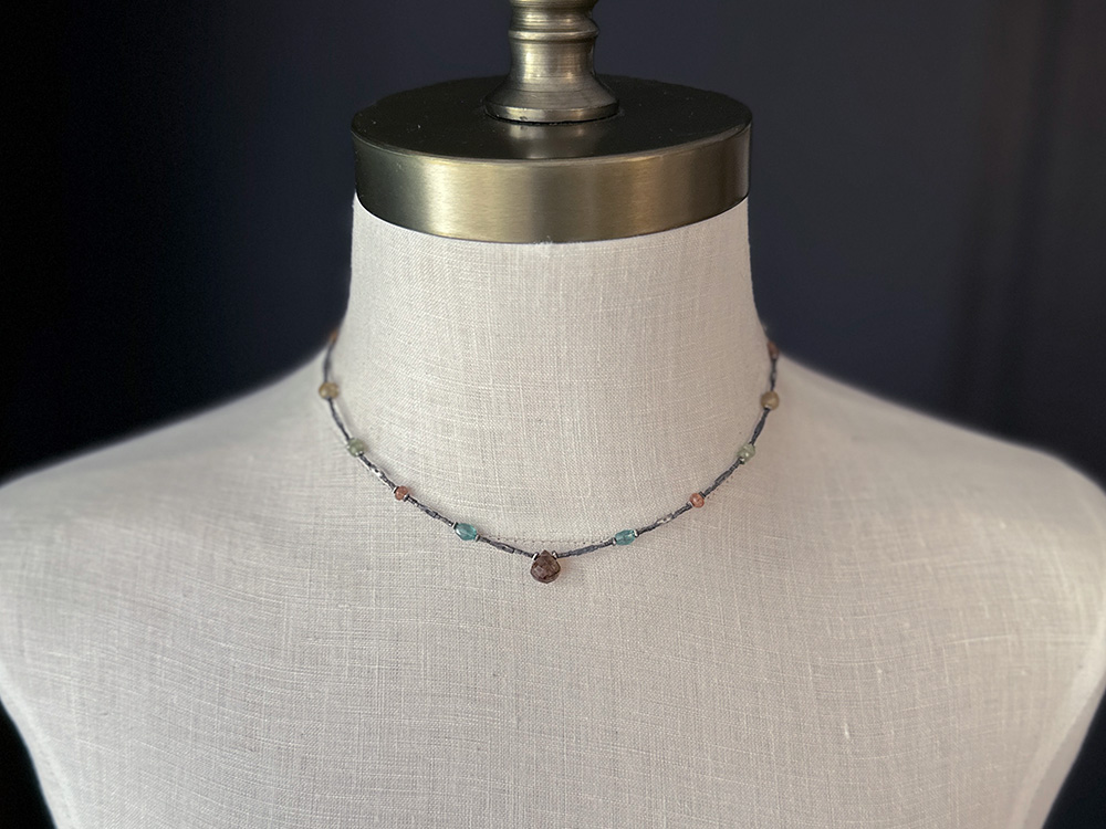 Autumn Glow Gemstone Necklace