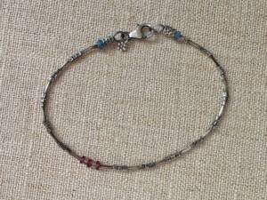 Purple Garnet Accent Bracelet