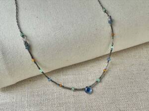 Slender Kyanite Necklace