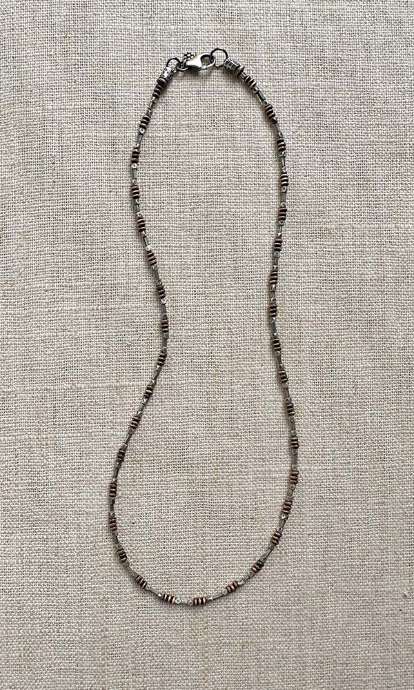 Mixed Metal Layering Necklace