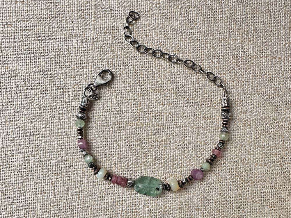Green Kyanite Summer Solstice Bracelet