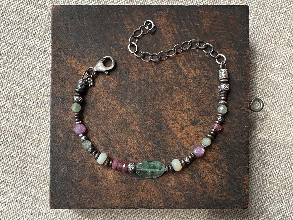 Green Kyanite Summer Solstice Bracelet