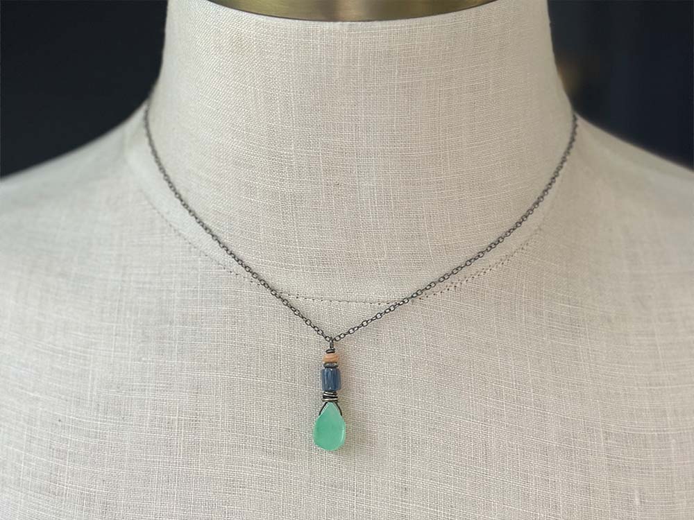 Summer Chrysoprase Pendant