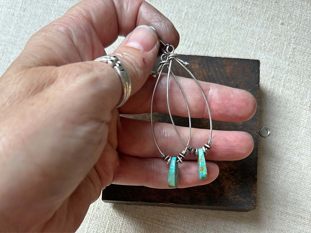 Turquoise Swing Earrings