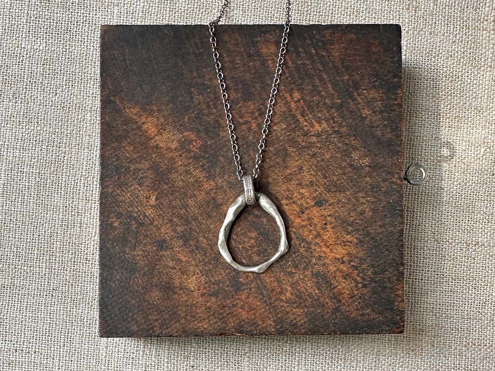 Molten Pendant Necklace