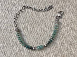 Ombré Grandidierite Bracelet
