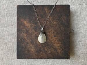 Sterling Tab Pendant